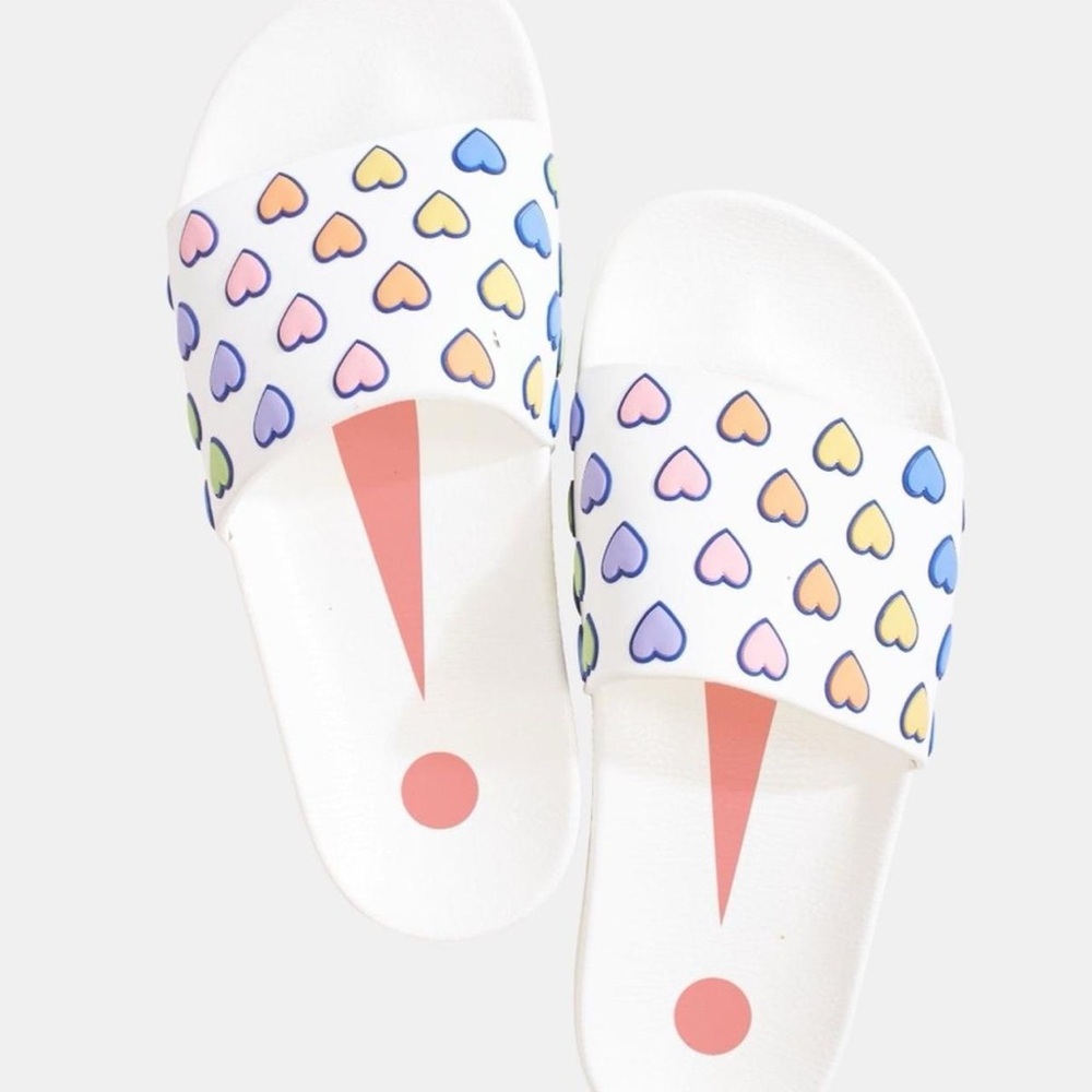Roller Rabbit Disco Heart Slides